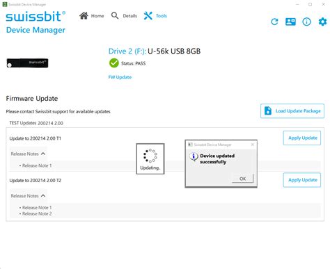 Swissbit Device Manager 